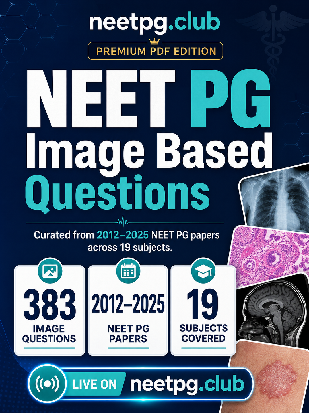 NEET PG Image Based Questions PDF cover